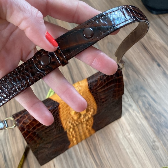 Vintage genuine crocodile handbag - Picture 11 of 17